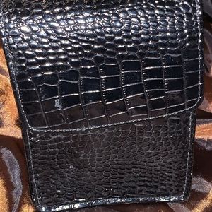 Mini black purse